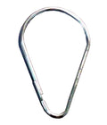 GAMCO 100CHSS Stainless Steel Curtain Hook, 2-5/8" H, 1-11/32" W — product view