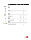 Official Hager 2026 Exit Devices pricebook page 29 family image; exact MPN controls ordered configuration.