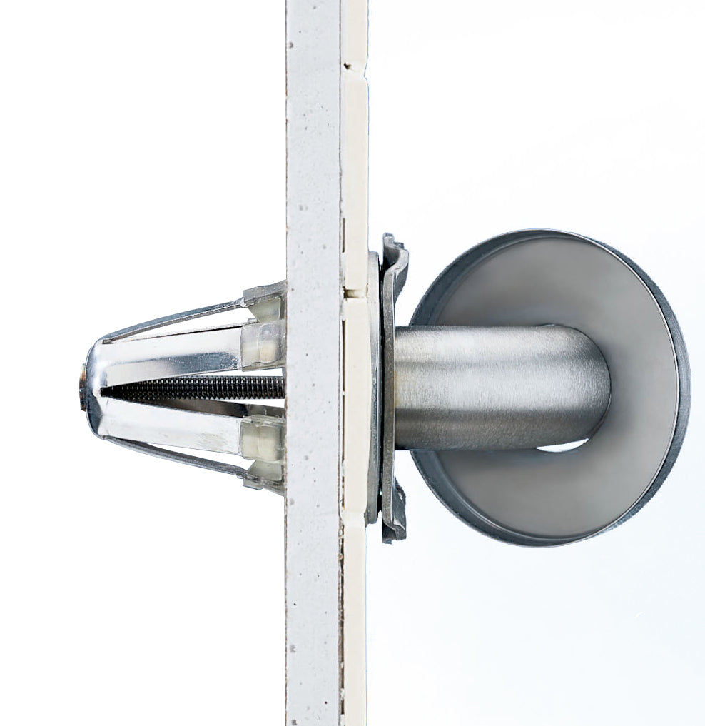 Bobrick B-251-4 WingIt™ Grab Bar Fastener for 2-1/2" or deeper hollow walls One required for each flange — product view