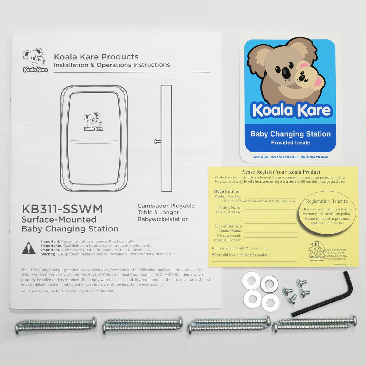 Koala 311-33-KIT exact manufacturer product image