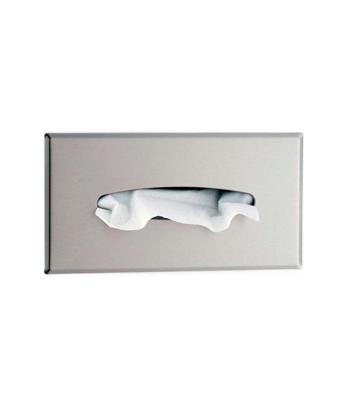 GAMCO 355 Recessed Facial Tissue Dispenser, Satin-Finish — product view