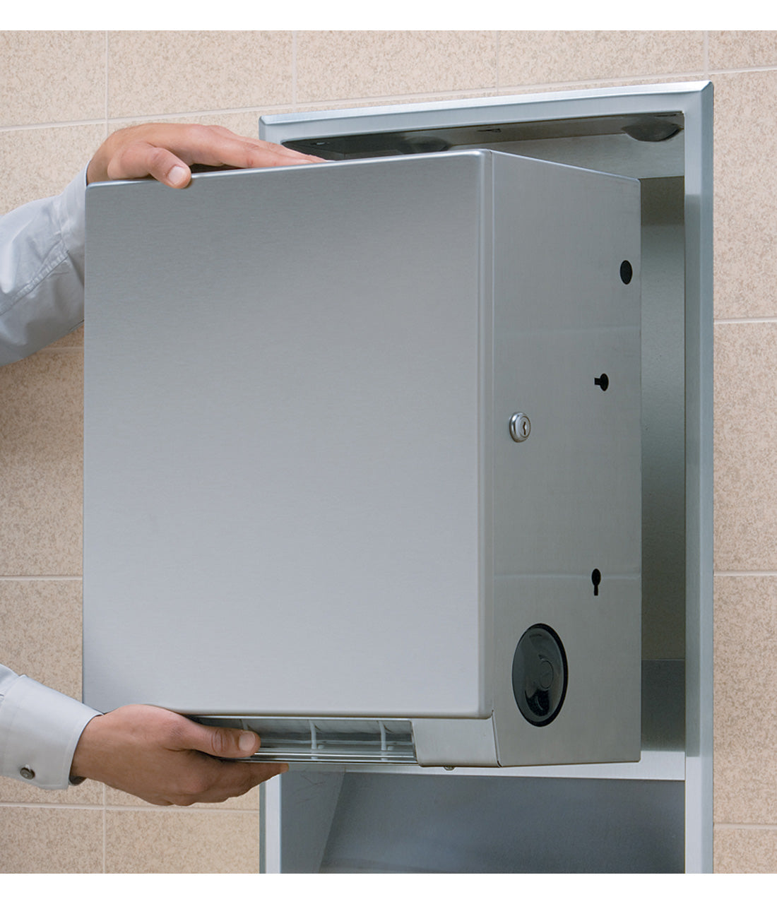 Bobrick B-3961-50 Interchangeable Touch-Free Universal Roll Towel Dispenser Module — product view