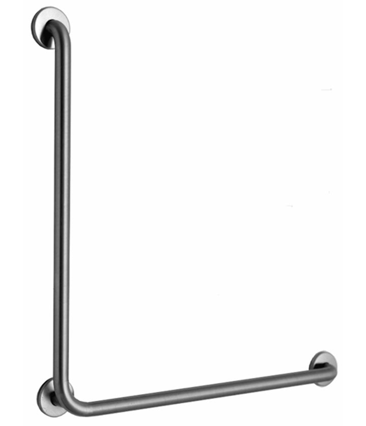 Bobrick B-5898.99 90 Degree, Grab Bar, 30" x 30", Peened Grip — product view
