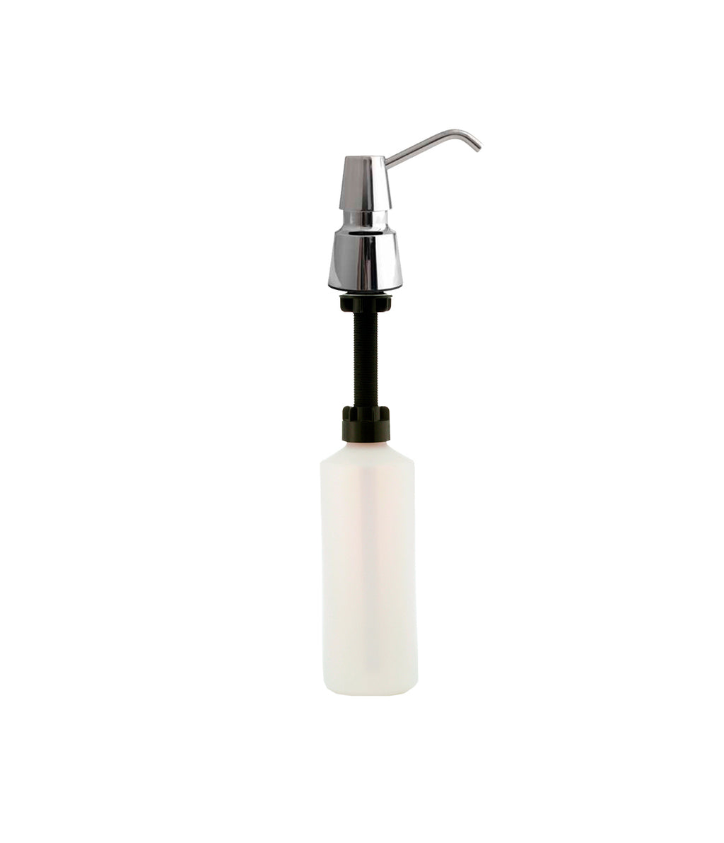 Bobrick B-823 Counter-Mounted Foam Soap Dispenser, 34 fl. oz. — alternate view 5