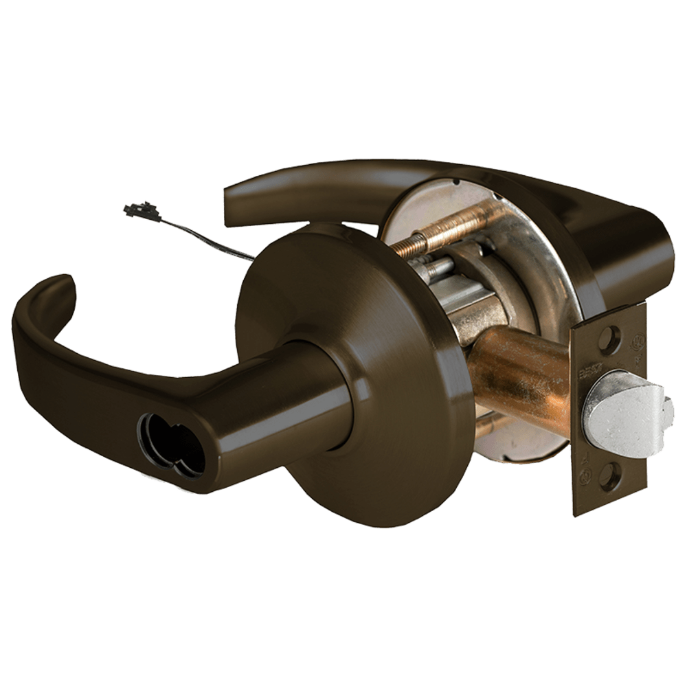 BEST 9KW Series Electromechanical Lever Locks — 9KW57DEU14DSTK690 product image