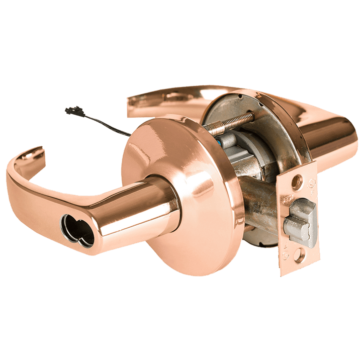 BEST 9KW Series Electromechanical Lever Locks — 9KW37DEL14LSTK611RQE product image