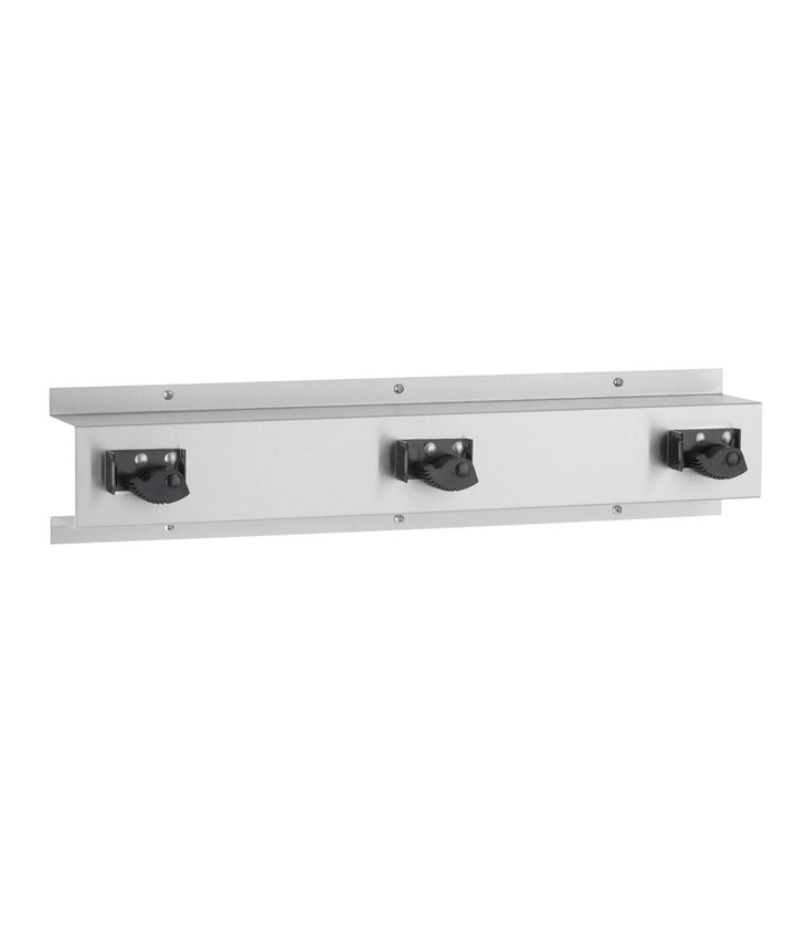 Bobrick B-223x36 Mop and Broom Holder — product view