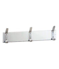 Bobrick B-232×24 Hat and Coat Hook Strip, 24 in. — product view