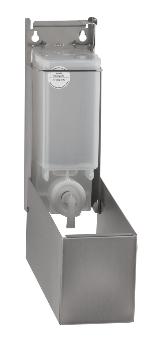 Bobrick B-26607 Surface-Mounted Liquid Soap Dispenser, 17-fl. oz. — alternate view 2