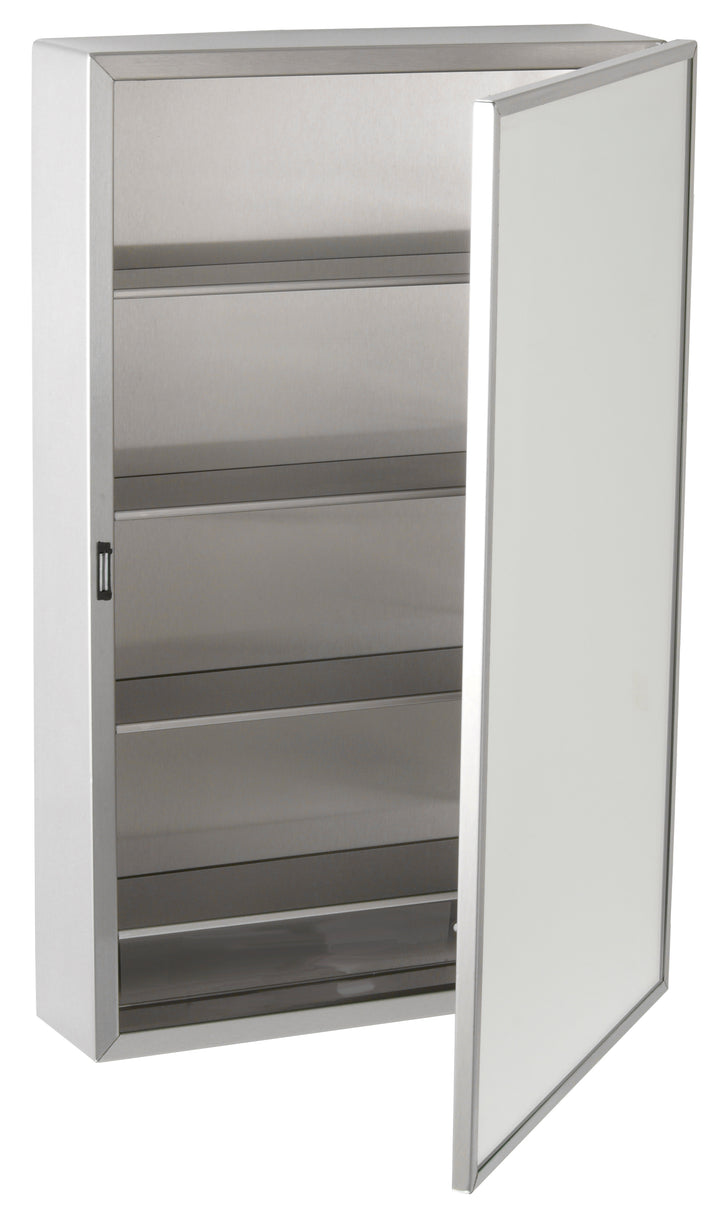 Bobrick B-299 Medicine Cabinet, Surface-Mounted – 4 Shelves — product view