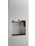 Bobrick B-38031 115V Recessed Paper Towel Dispenser/Automatic Hand Dryer/Waste Bin — alternate view 2