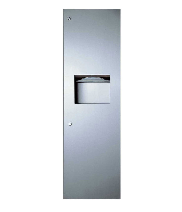 Bobrick B-39003 Paper Towel Dispenser and Waste Receptacle — product view
