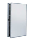 Bobrick B-398 Medicine Cabinet, Stainless Steel, Recessed – 4 Shelves — product view