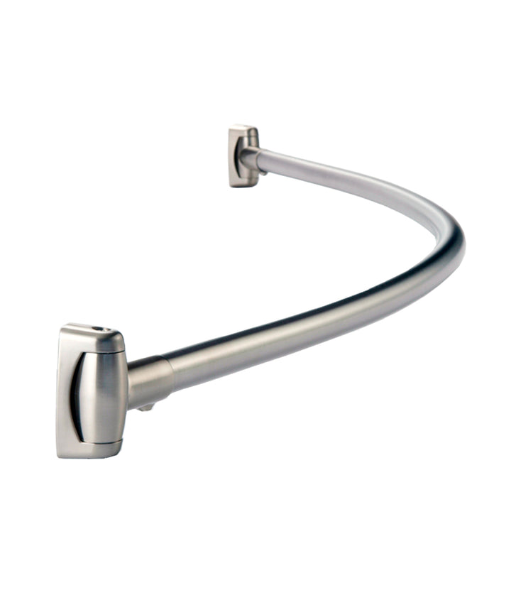 Bobrick B-4207x60 Curved Shower Rod, 60" Length — product view