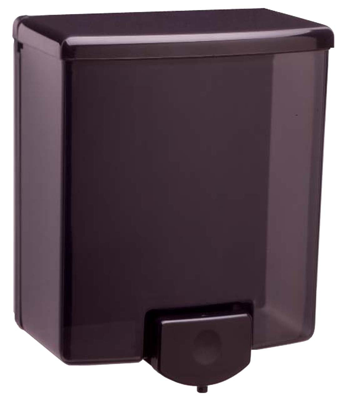 Bobrick B-42 Soap Dispenser, All Black ABS – 40-fl. oz. — product view