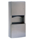 Bobrick B-43699 Surf.-Mtd. Paper Towel Disp., Waste Recep., 2.6-Gal. — product view