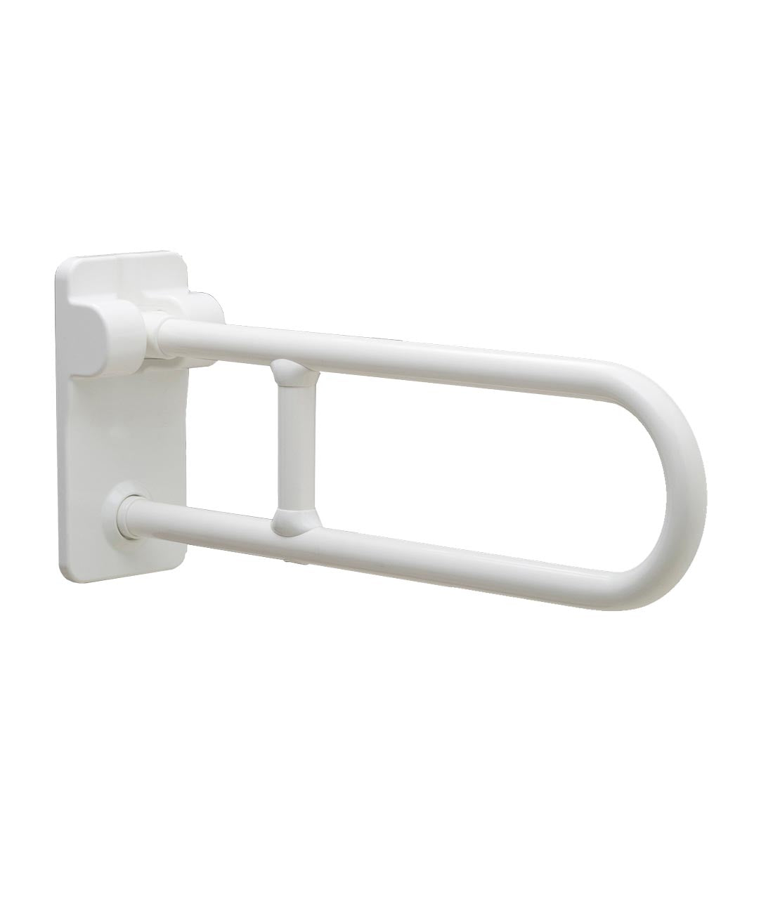 Bobrick B-49916 Swing Up Grab Bar - Wall-Mounted, Vinyl-Coated — product view