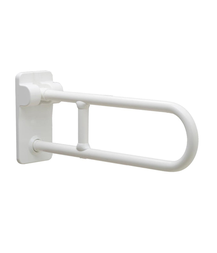 Bobrick B-49916 Swing Up Grab Bar - Wall-Mounted, Vinyl-Coated — product view