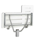 Bobrick B-5181 Folding Shower Seat, Solid Phenolic – Reversible for LH or RH — product view