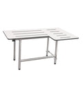 Bobrick B-51815 Folding Shower Seat with Legs — product view
