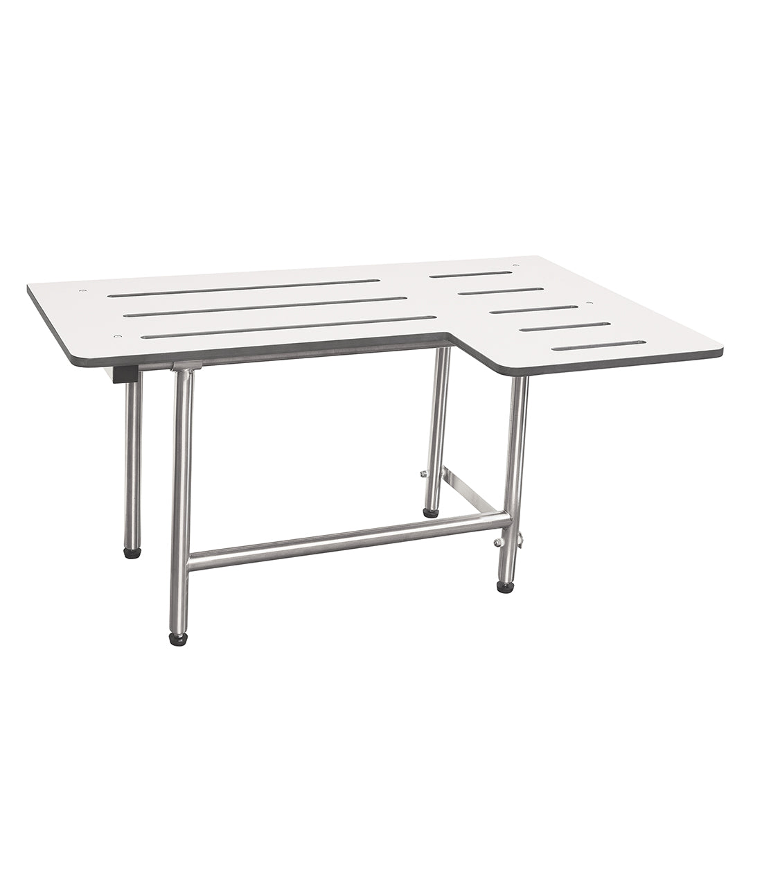Bobrick B-51815 Folding Shower Seat with Legs — product view