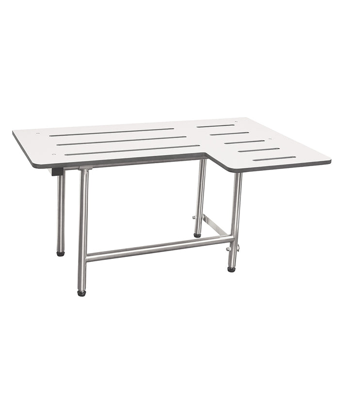 Bobrick B-51815 Folding Shower Seat with Legs — product view
