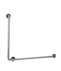 Bobrick B-5854.99 L-shaped grab bar 40"x30", Left, Peened — product view