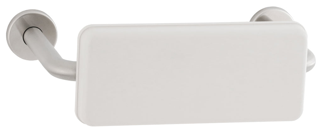 Bobrick B-5892 32mm (1-1/4") Diameter Stainless Stll Grab Bar with Padded Back Rest — product view