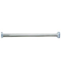 Bobrick B-6047x48 1-1/4" Dia., Shower Curtain Rod, 48" Length, Square End Flanges — product view