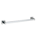 GAMCO 76737X18 Surface-Mounted 3/4" Square Towel Bar - Satin-Finish — product view