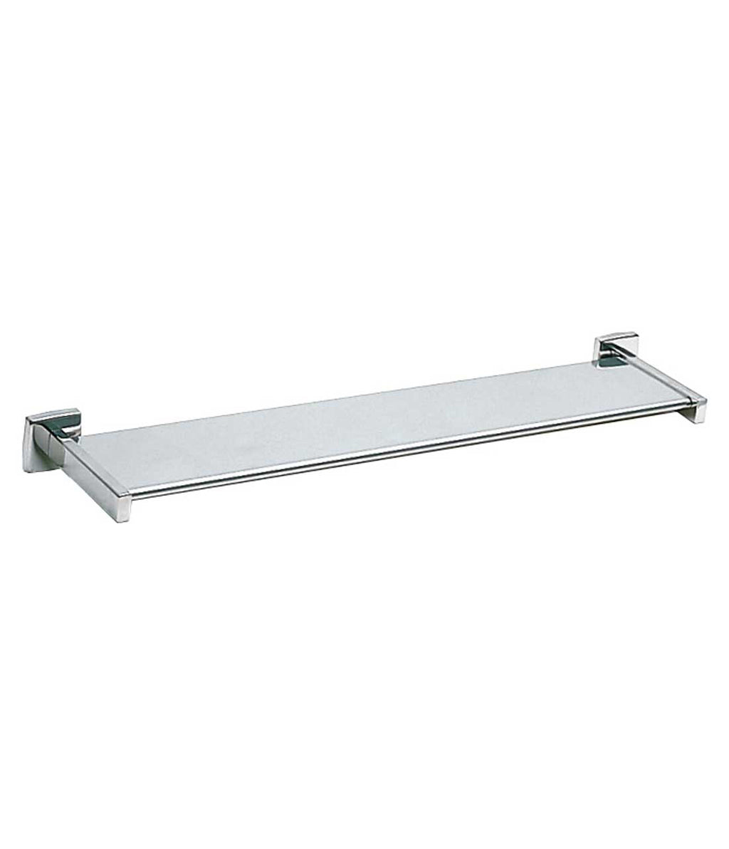 Bobrick B-683x24 Toiletry Shelf – 24" Length, Surface-Mounted — product view
