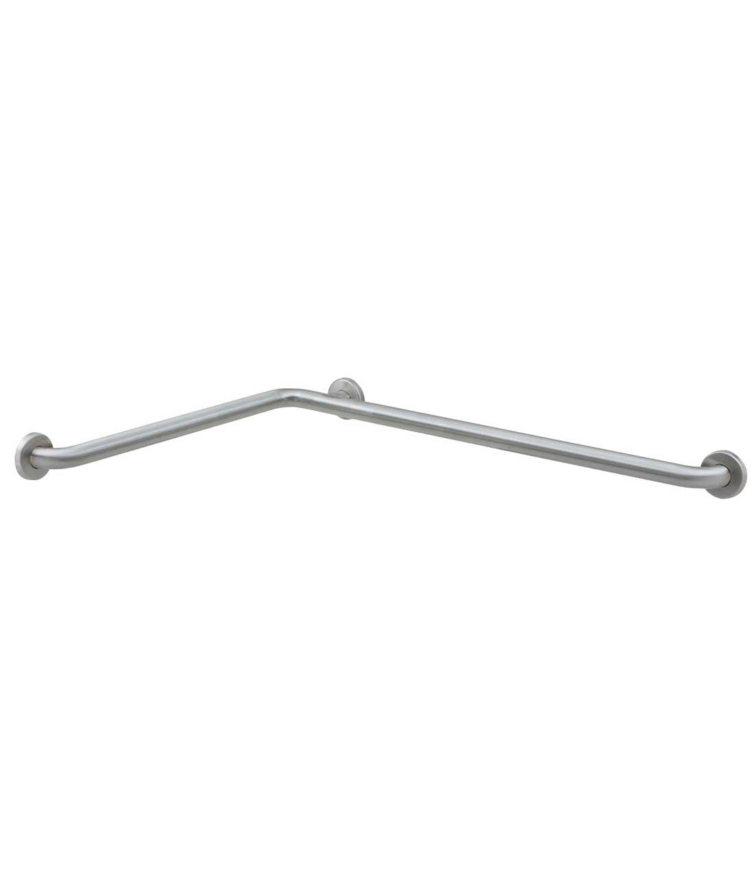 Bobrick B-68616.99 Two-Wall Grab Bar, 1-1/2" Diameter, Satin Finish, 24" x 36" — product view
