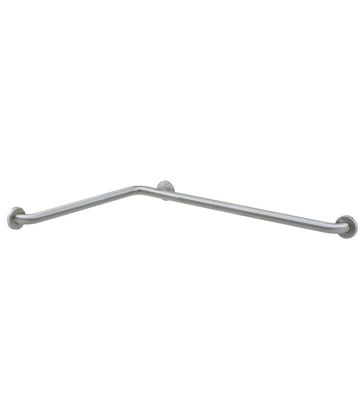 Bobrick B-68616.99 Two-Wall Grab Bar, 1-1/2" Diameter, Satin Finish, 24" x 36" — product view