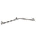 Bobrick B-6861.99 Two-Wall Shower Grab Bar – 15-7/8" x 30-7/8", Peened Grip — product view