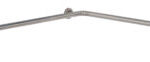 Bobrick B-6897 2-Wall, Toilet Compt. Grab Bar – 42" x 54" — alternate view 2