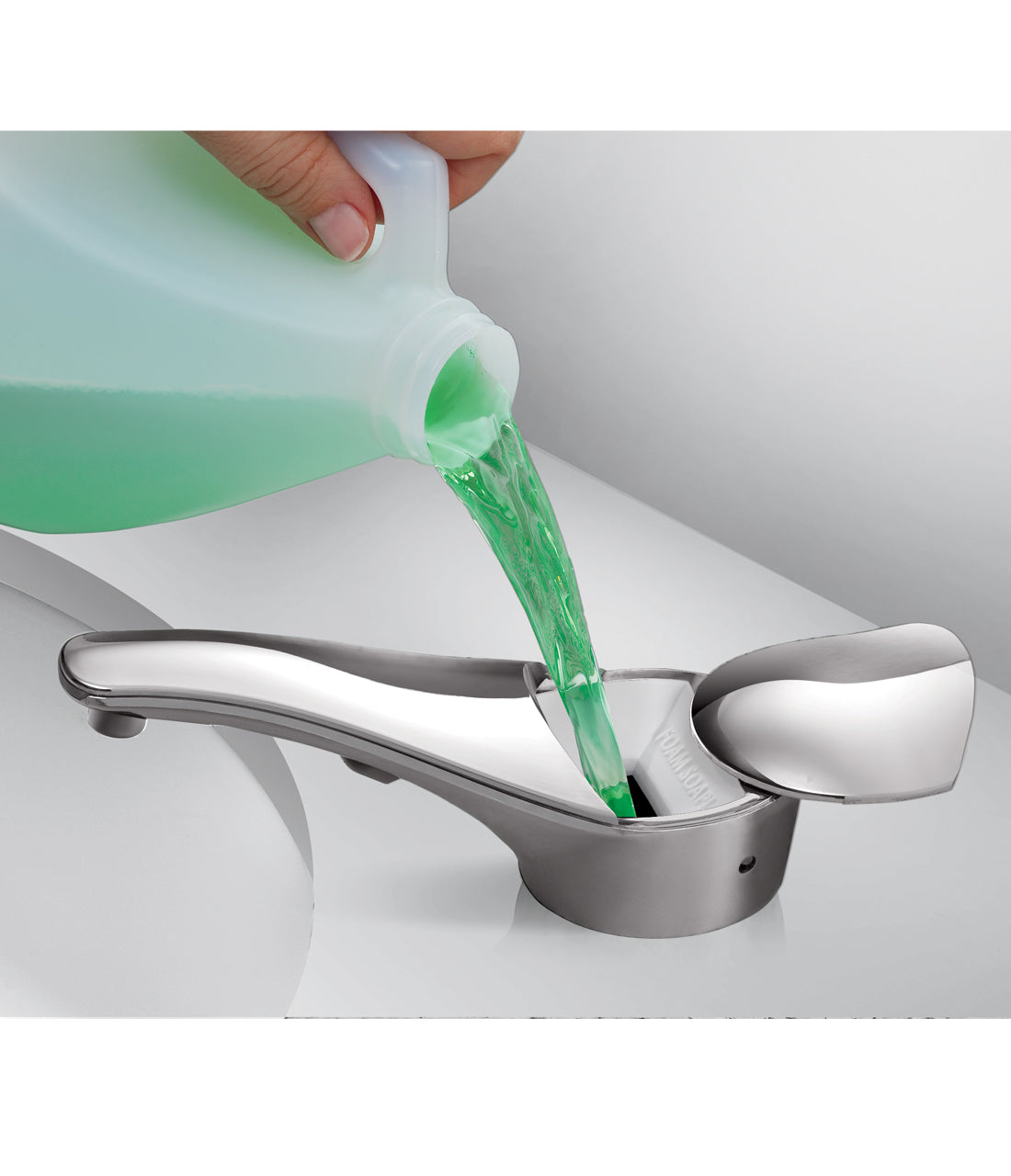 Bobrick B-8281 Foam, Automatic, Top-Fill Bulk Soap Dispenser, Retrofit Solution — alternate view 2