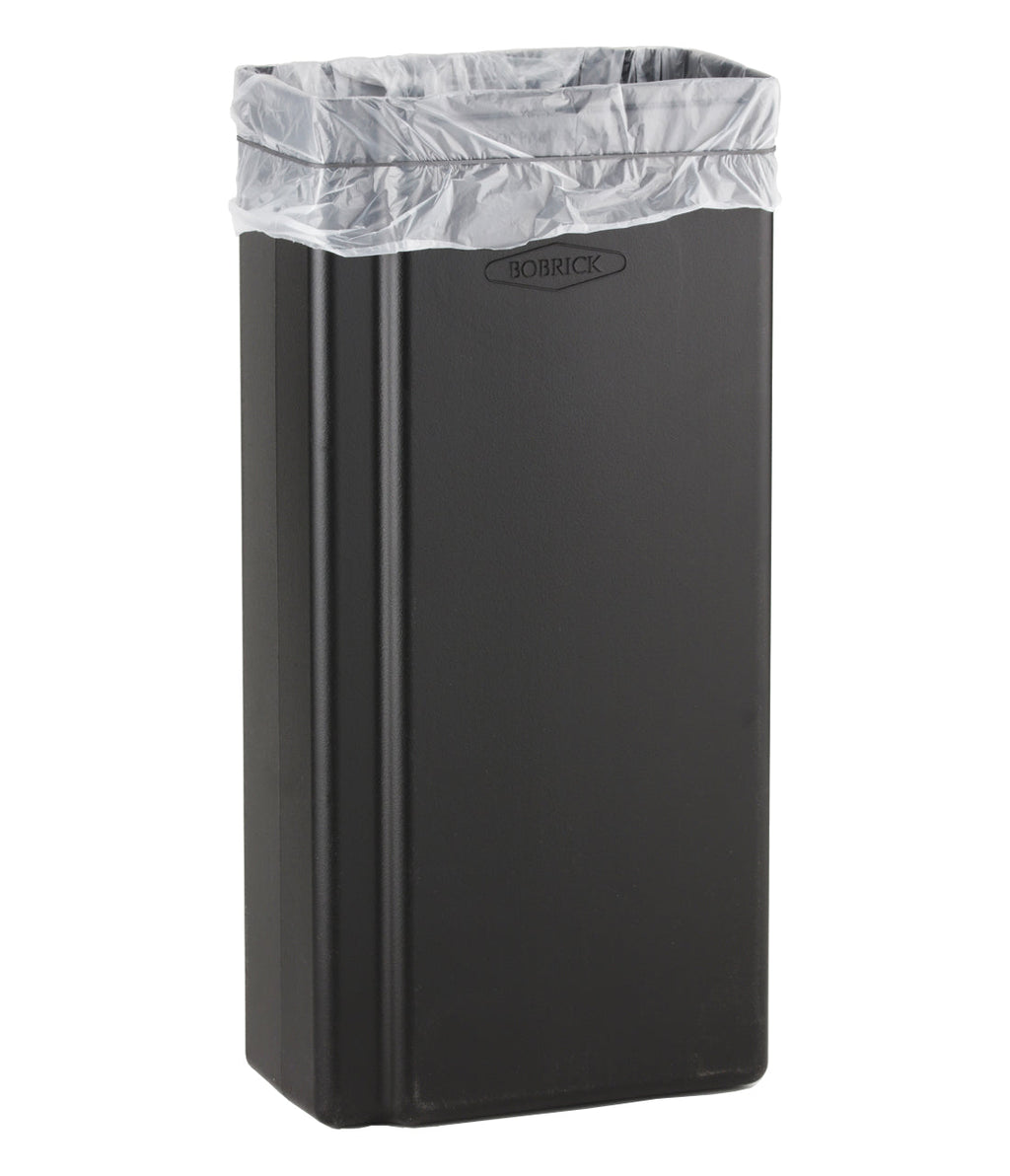 Bobrick B-9279 FINO Surface-Mounted Waste Receptacle, 6 gal. — view 2