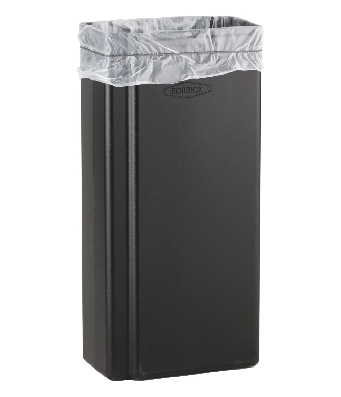 Bobrick B-9279 FINO Surface-Mounted Waste Receptacle, 6 gal. — view 2