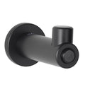 Bobrick B-9541.MBLK FINO Surface-Mounted Coat Hook with Bumper, Matte Black — product view