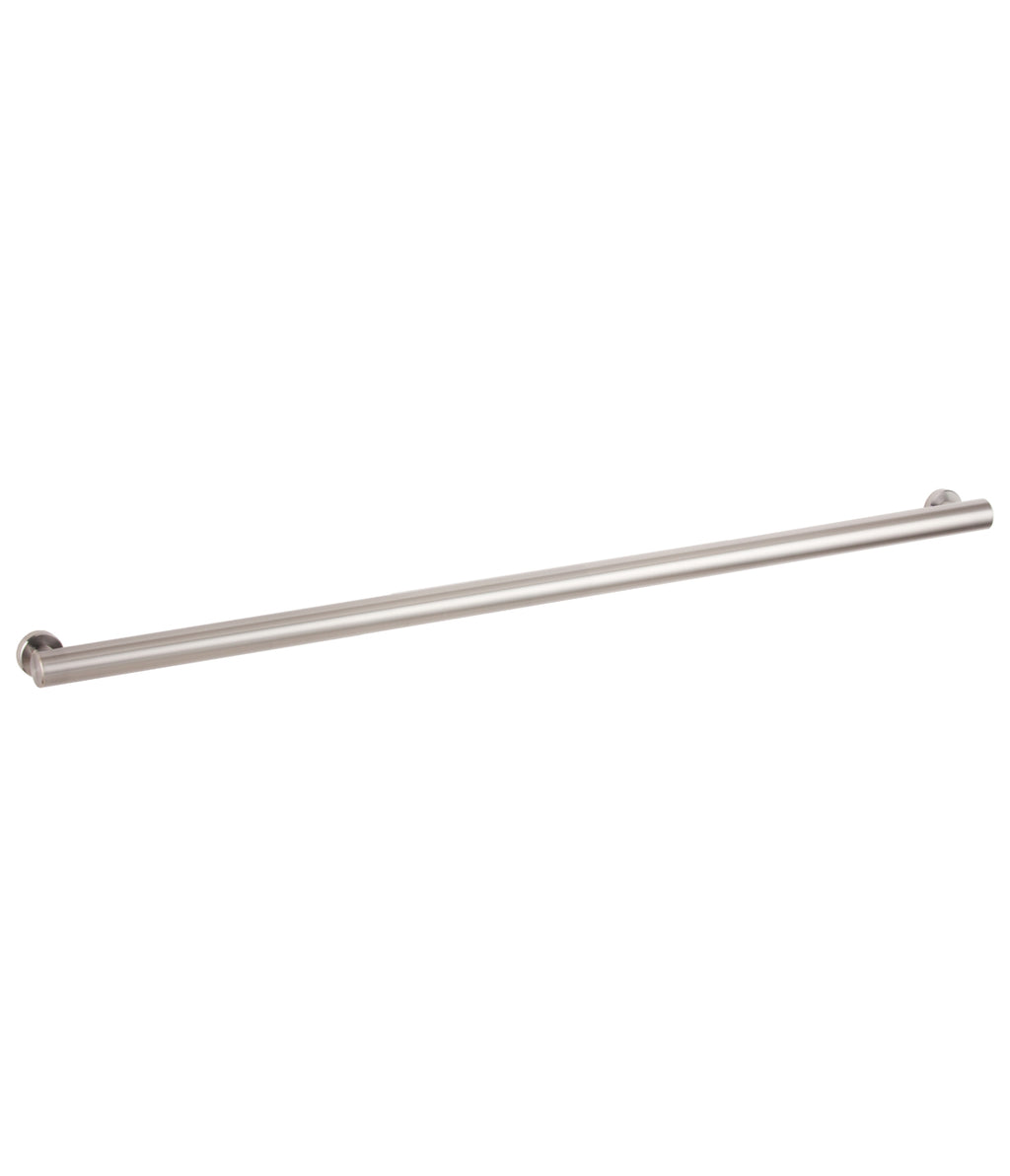 Bobrick B-9806 Straight Grab Bar, 1-1/2" Diameter, Fino Collection, Satin Finish - 48" Length — product view