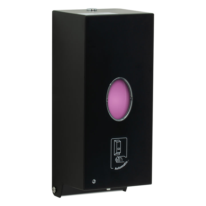 Bobrick B-2012.MBLK Automatic Wall-Mounted Soap Dispenser, 30-fl. oz., Matte Black — product view