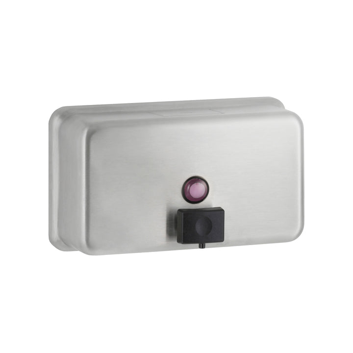 Bobrick B-2112 Soap Dispenser, Horizontal Tank Type, 40-fl. oz. — product view