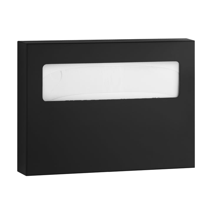 Bobrick B-221.MBLK Toilet Seat Cover Dispenser, Matte Black — product view
