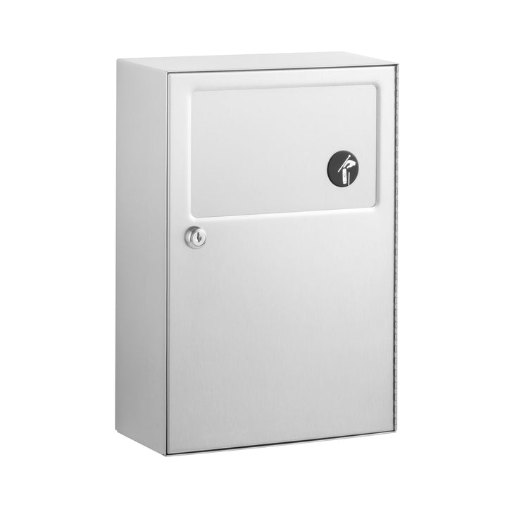 Bobrick B-254 Sanitary Napkin Disposal, 1.2-Gal. — product view