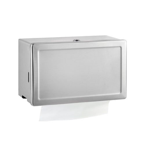 Bobrick B-263 Paper Towel Dispenser, Stainless Steel – Singlefold — product view
