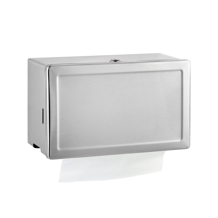 Bobrick B-263 Paper Towel Dispenser, Stainless Steel – Singlefold — product view