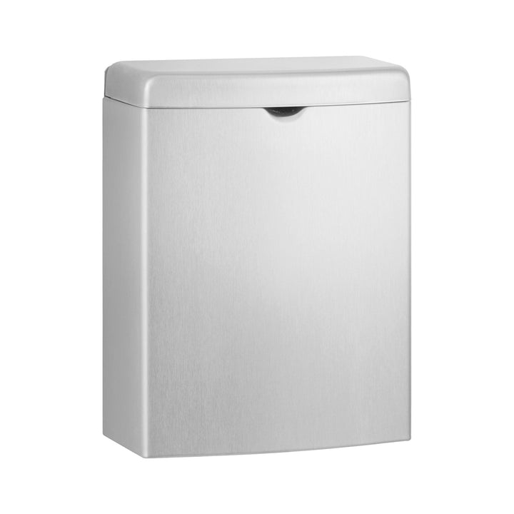Bobrick B-270 Sanitary Napkin Disposal, Stainless Steel, 1.0-Gal — product view