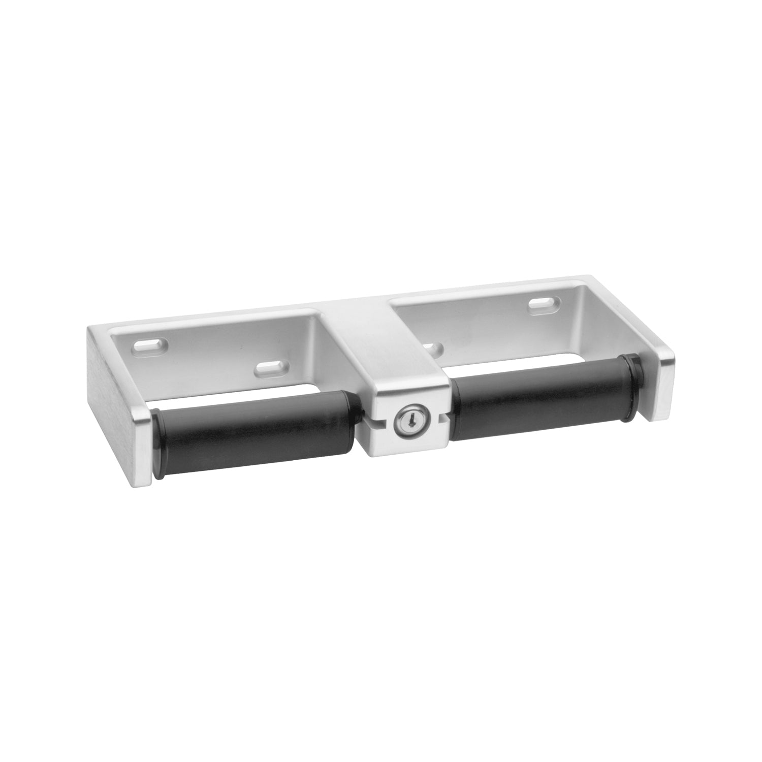 Bobrick B-27460 Dbl.-Roll T.T. Disp., Tumbler Lock, without Controlled Delivery — product view