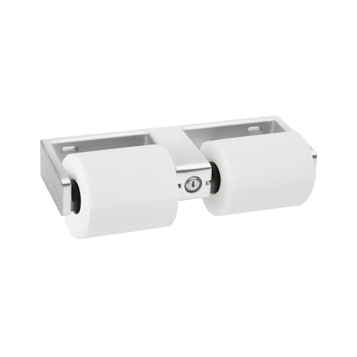 Bobrick B-27460 Dbl.-Roll T.T. Disp., Tumbler Lock, without Controlled Delivery — alternate view 2