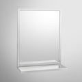 Bobrick B-292 1836 18" Wide x 36" High with 5" x 18" Shelf — product view